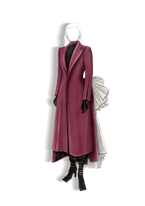 Bustle coat