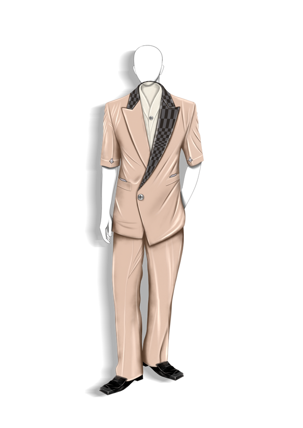 Half sleeve suit