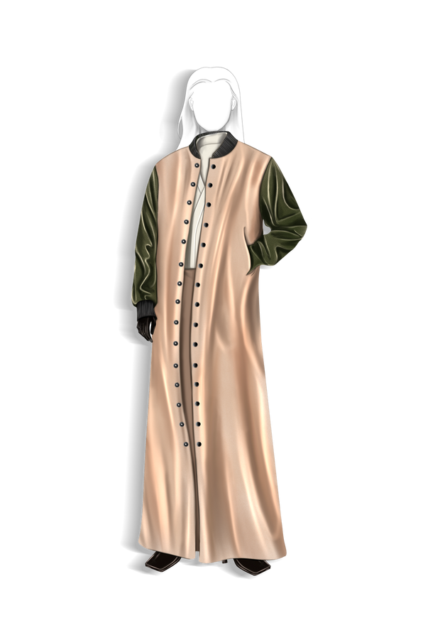 Letterman abaya