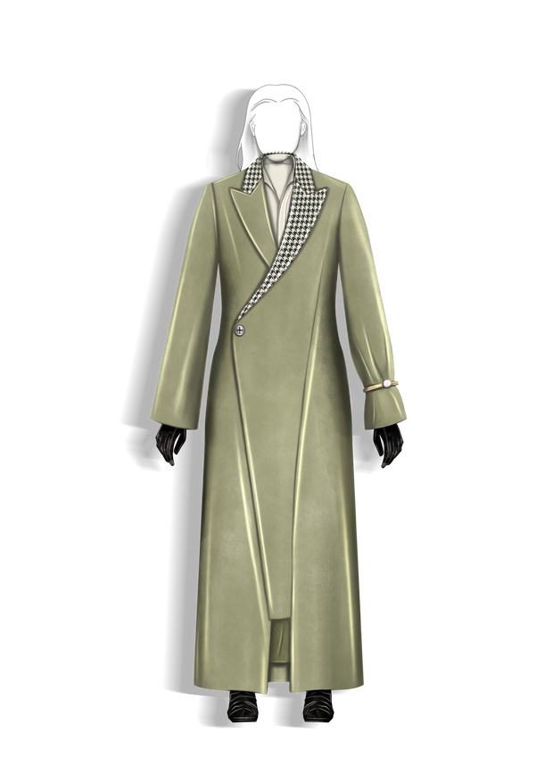 Long coat abaya