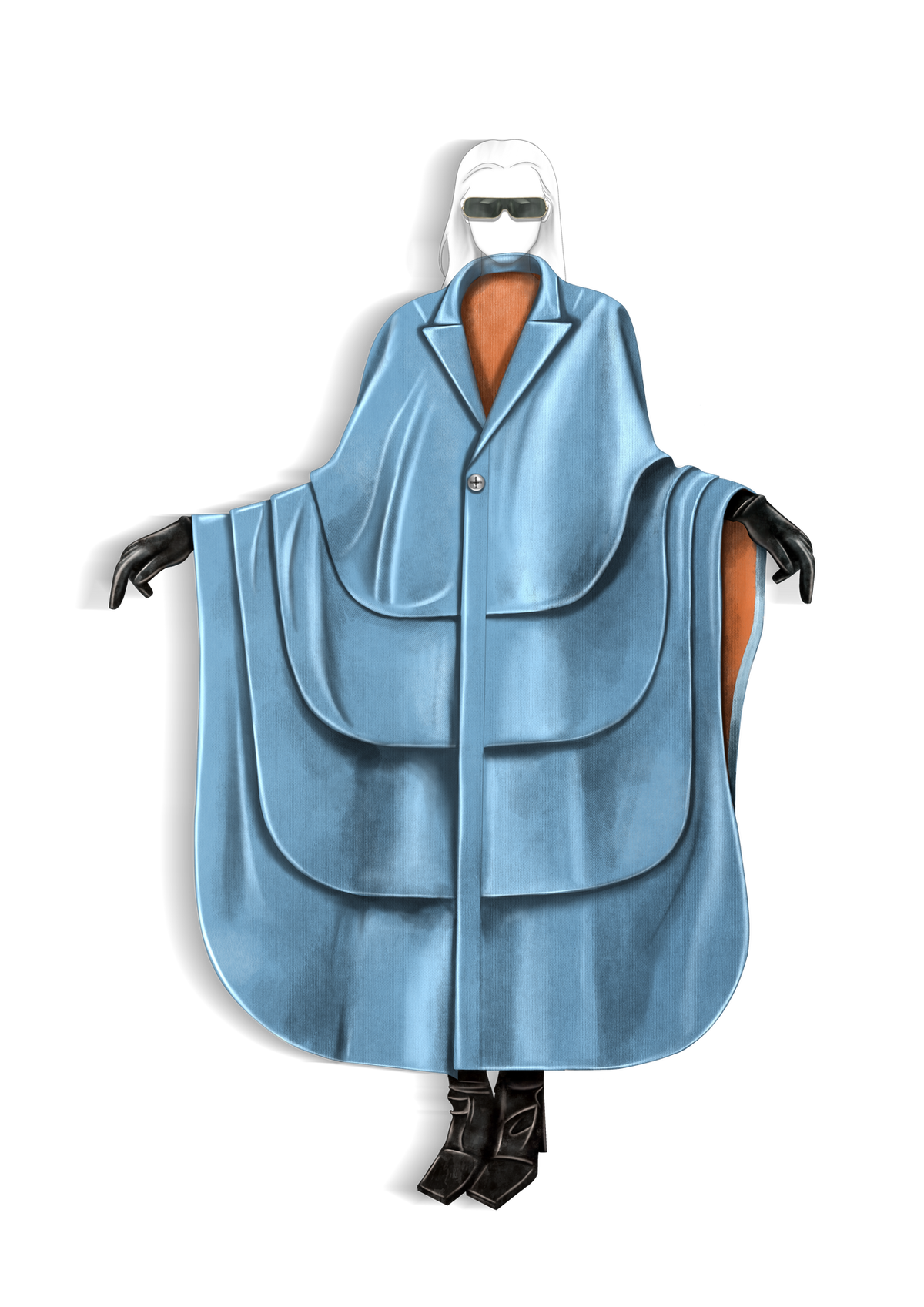 Poncho coat - Garage to Runway
