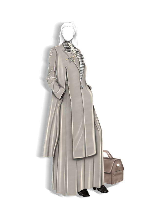 Stretched women's suit